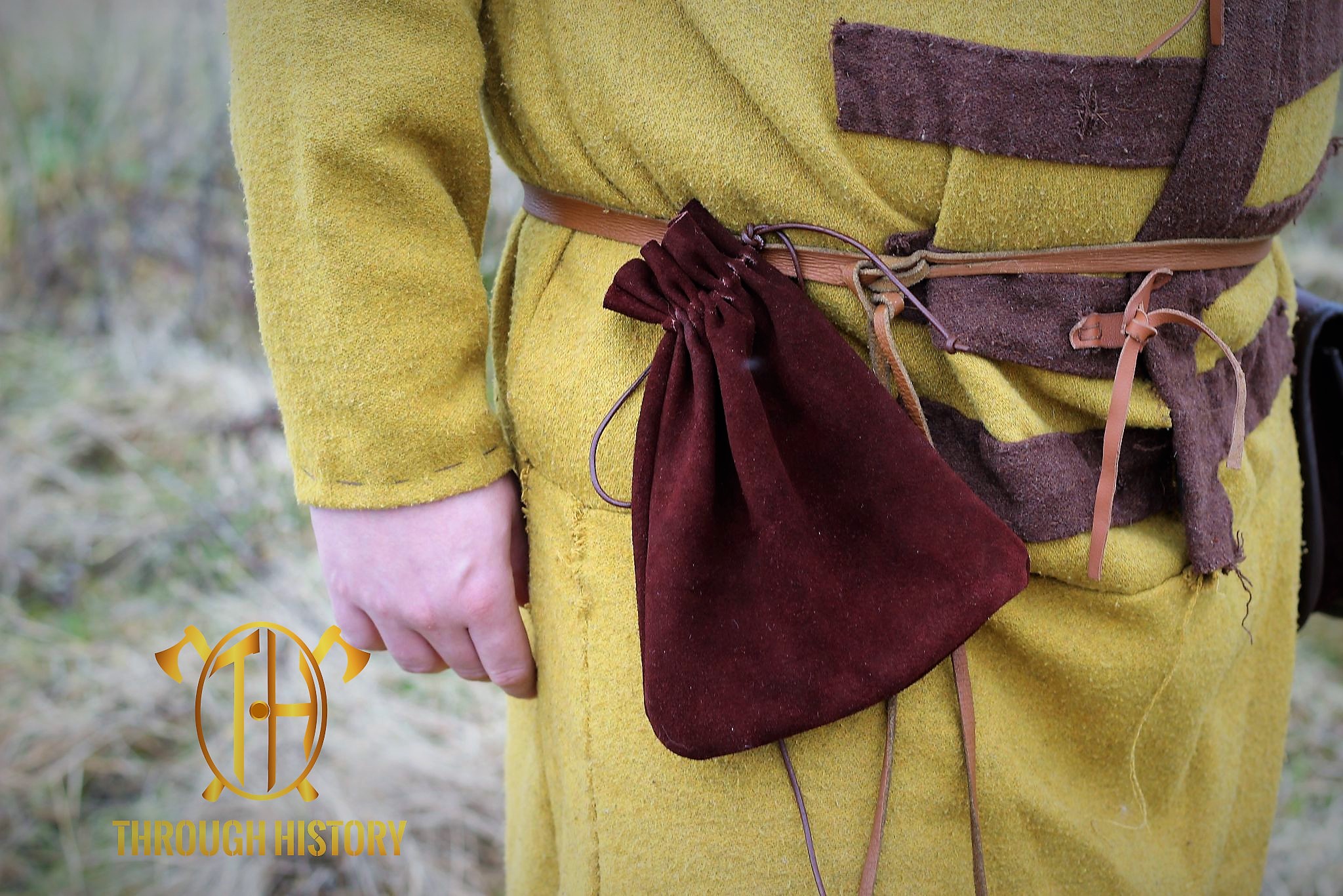 Bourse en cuir Hedeby — vue 2