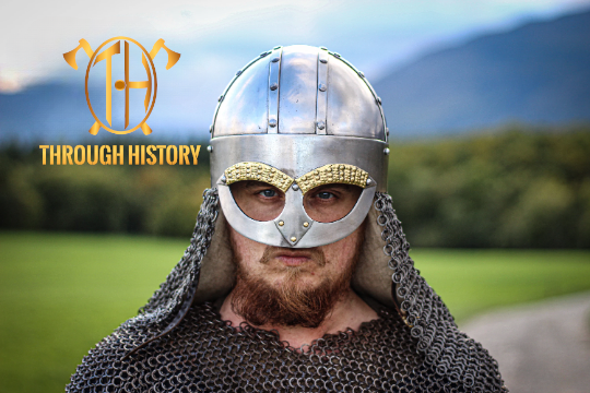 Casque de Tjele, reproduction historique (Danemark) — reconstitution viking | Through History