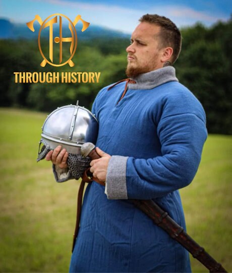 Tunique de combat Guddal, reproduction historique (Norvège) — reconstitution viking | Through History
