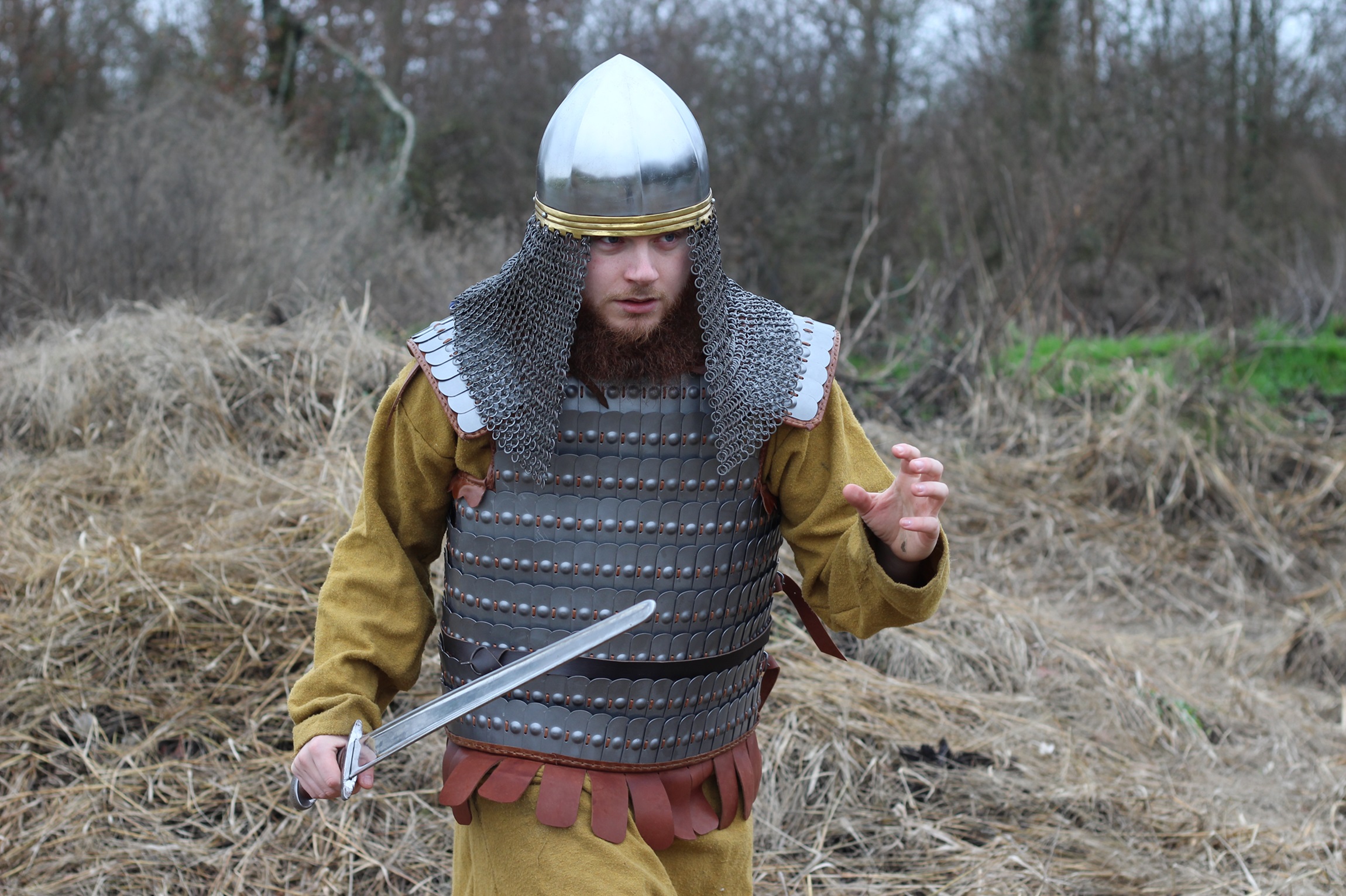 Casque de Birka Great Hall 2, reproduction historique (Suède) — reconstitution viking | Through History