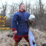 Tunique de combat Guddal, reproduction historique (Norvège) — reconstitution viking | Through History